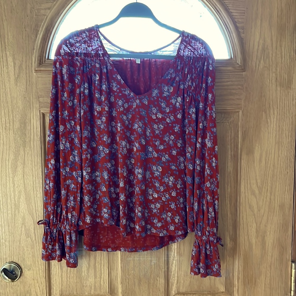 Lucky Brand top Size L Like New!